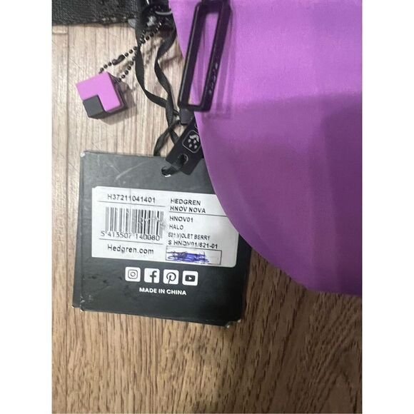 Hedgren Belt Bag Cross Over Body Pouch Halo Violet Berry (purple) Waist Pack NWT - Picture 6 of 10